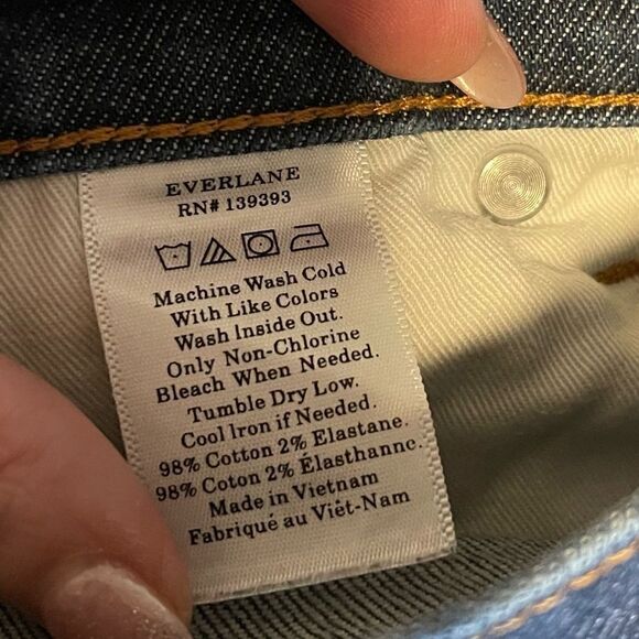 Everlane- The High Rise Skinny Ankle Jean Size 29 - Picture 10 of 13